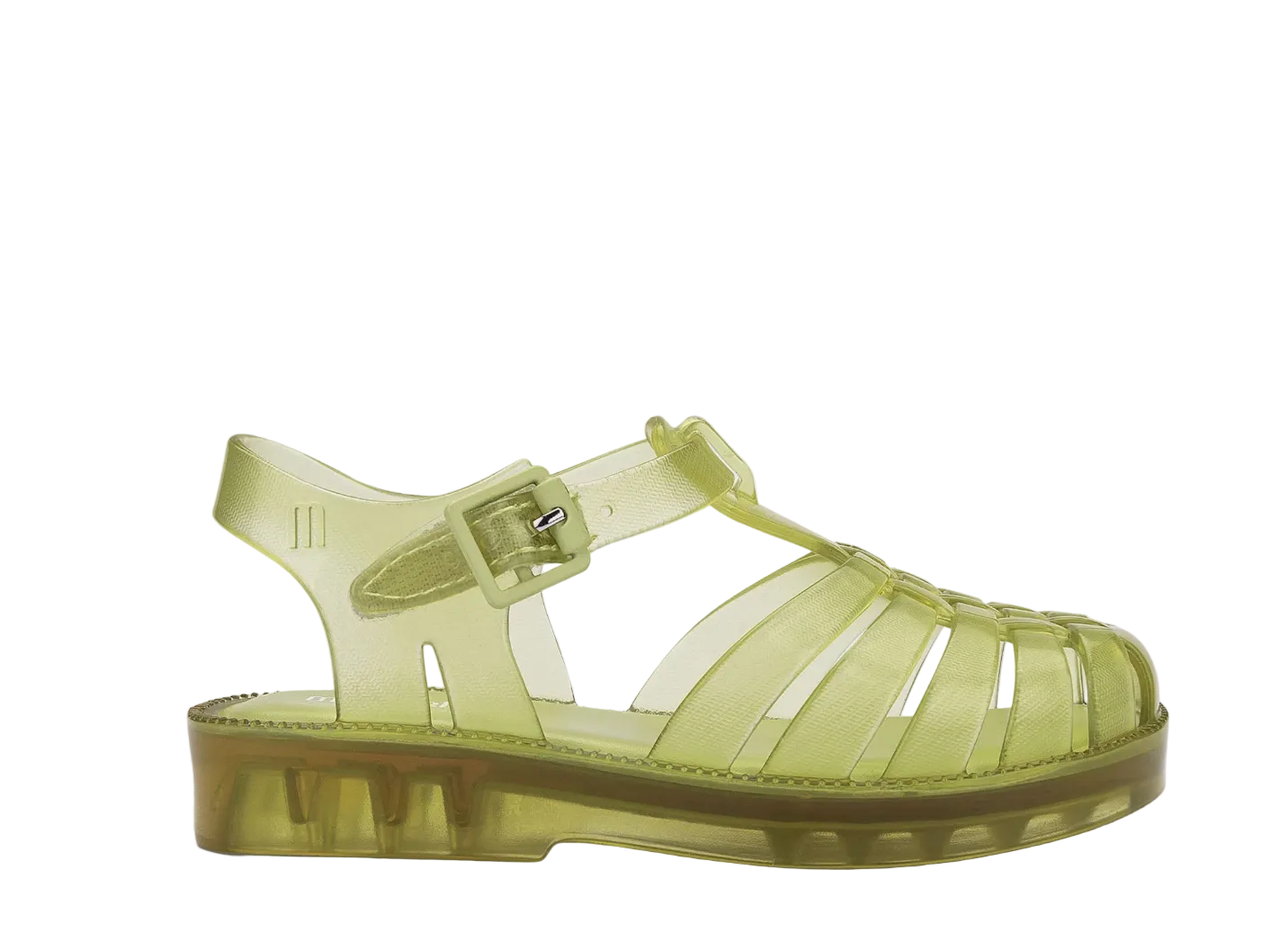 Mini Melissa Transparent Green Possession Gladiator Sandal-Tassel Children Shoes