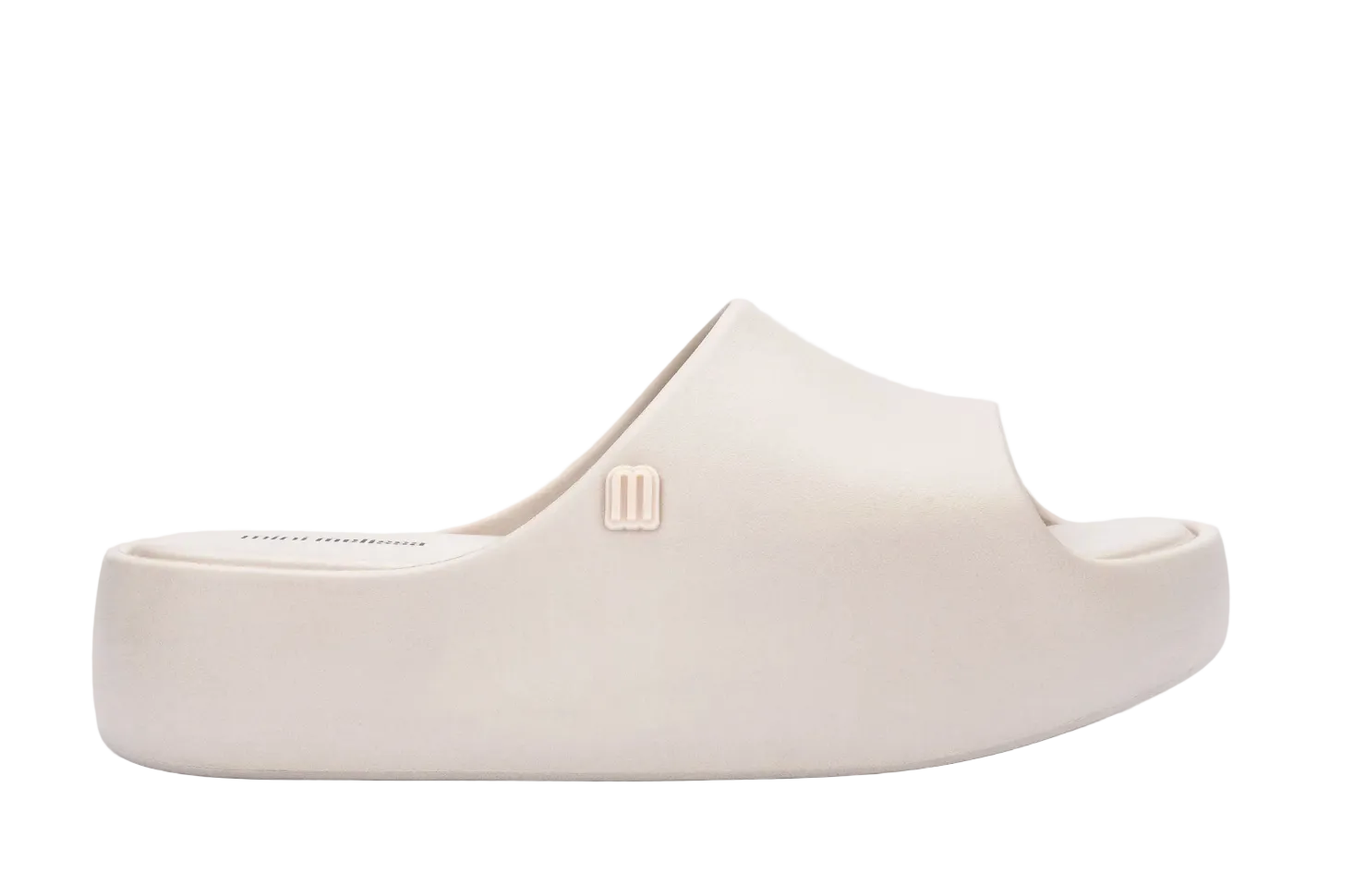 Mini Melissa Beige Free Platform Slide-Tassel Children Shoes