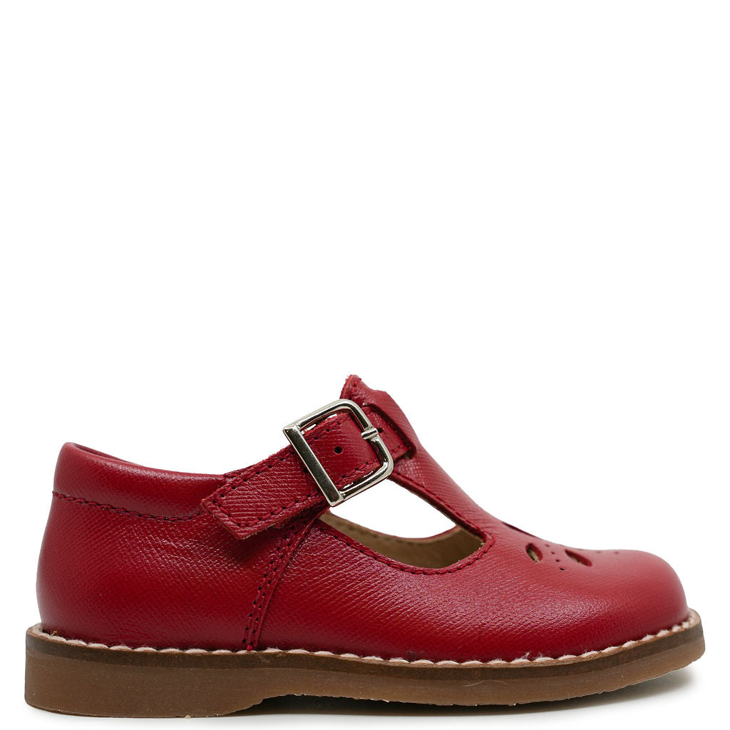 Beberlis Red Perforated Baby Shoe-Tassel Children Shoes