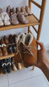 Emel Camel Nubuck Sweater Baby Bootie-Tassel Children Shoes