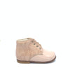 Beberlis Nude Pink Textured Baby Bootie-Tassel Children Shoes