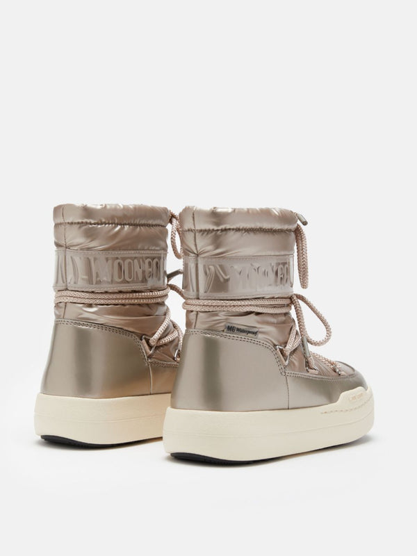 Moon Boot Rose Gold Park Boot - Tassel Children Shoes