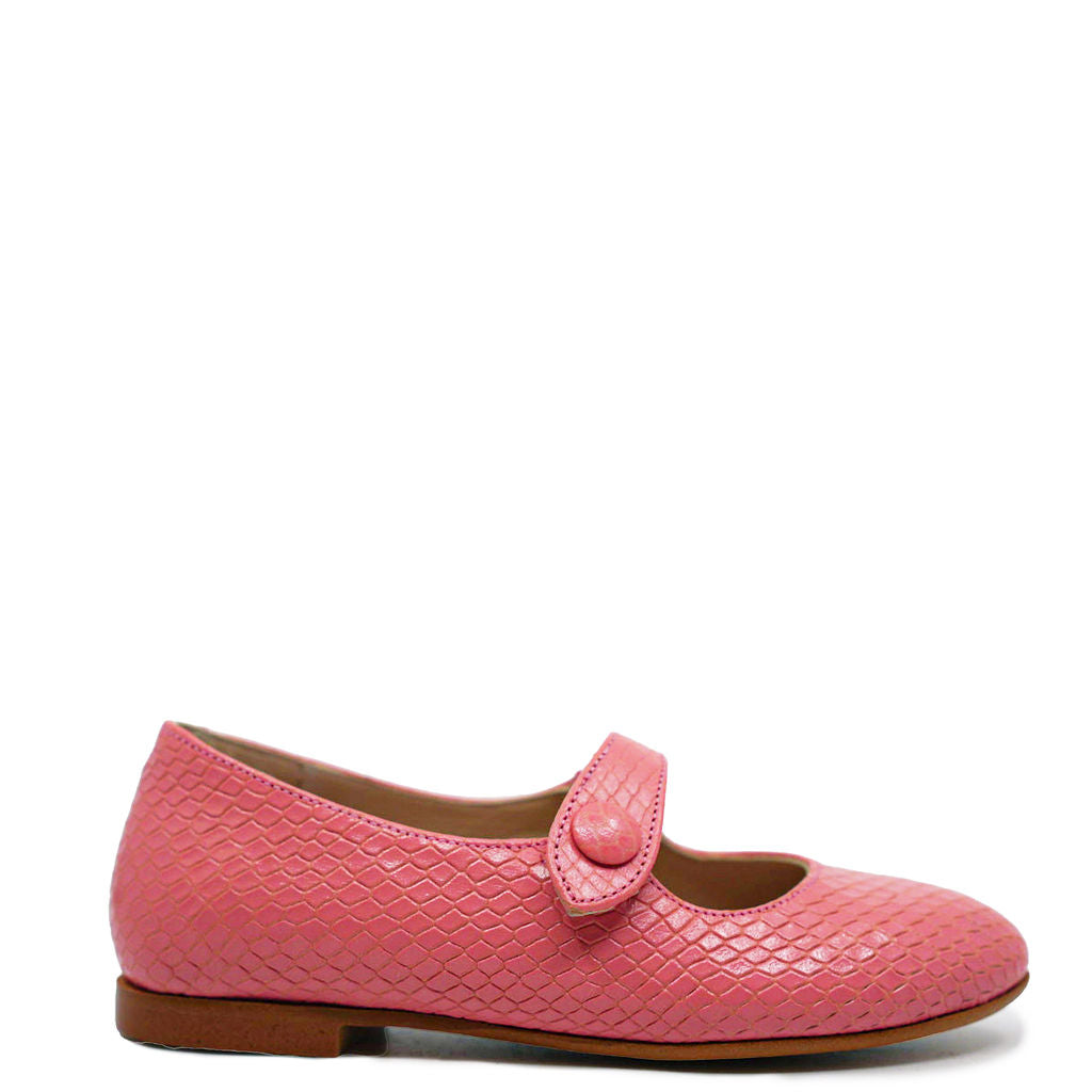 Blublonc Coral Low Strap Mary Jane-Tassel Children Shoes