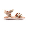 Old Soles Gold Flower Sandal-Tassel Children Shoes