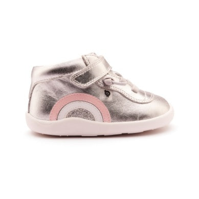 Old Soles Silver Rainbow Baby Sneaker-Tassel Children Shoes