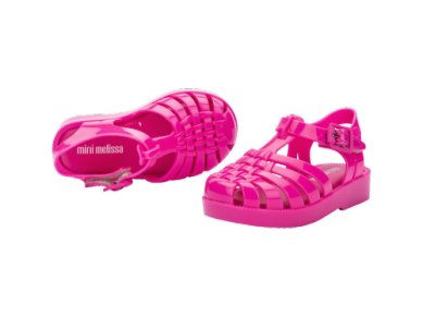Mini Melissa Pink Posession Gladiator Sandal-Tassel Children Shoes