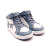 Old Soles White and Indigo Mid Top Sneaker-Tassel Children Shoes