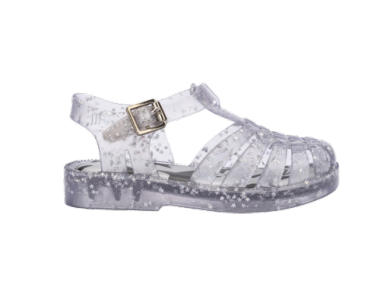 Mini Melissa Clear Starry Gladiator Sandal-Tassel Children Shoes