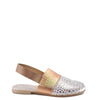 Hoo Rose Gold Croc Slingback-Tassel Children Shoes