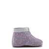 Pepe Lilac Floral Zipper Baby Bootie-Tassel Children Shoes
