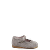 Papanatas Taupe Wool Buckle Baby Shoe-Tassel Children Shoes