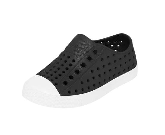 Native Jiffy Black-Tassel Children Shoes