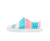 Native Jefferson Pink and Blue Stripe-Tassel Children Shoes