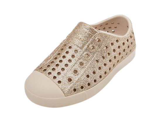 Native Jefferson Gold Bling-Tassel Children Shoes