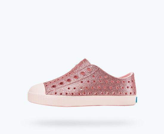 Native Jefferson Dust Pink Bling-Tassel Children Shoes