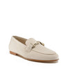 Hoo Beige Linen Loafer-Tassel Children Shoes
