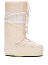 Moon Boot Pink Nylon-Tassel Children Shoes
