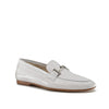 Hoo White Crocodile Leather Loafer-Tassel Children Shoes