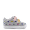 BONTON Multi Hearts Velcro Sneaker-Tassel Children Shoes