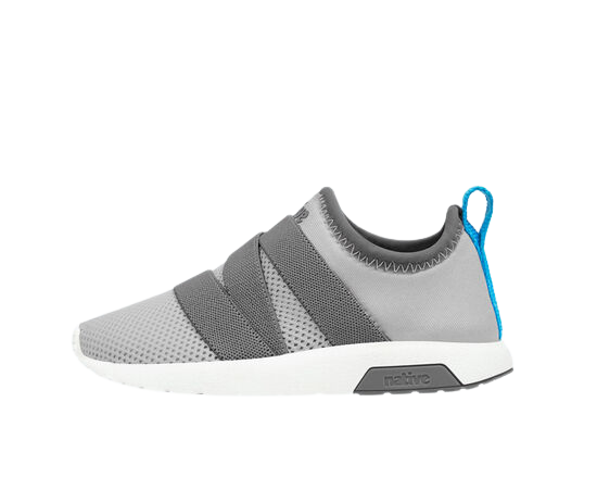 Native Phoenix Pigeon Gray/Shell White-Tassel Children Shoes