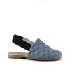 Hoo Denim Quilted Mule-Tassel Children Shoes