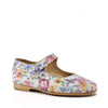 Hoo Floral Mary Jane-Tassel Children Shoes