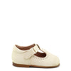 Papanatas Cream Leather Baby Shoe-Tassel Children Shoes