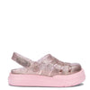 Mini Melissa Pink Glitter Gladiator Strap Sandal-Tassel Children Shoes