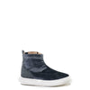 Papanatas Gray Velvet Ribbed Sneaker Bootie-Tassel Children Shoes