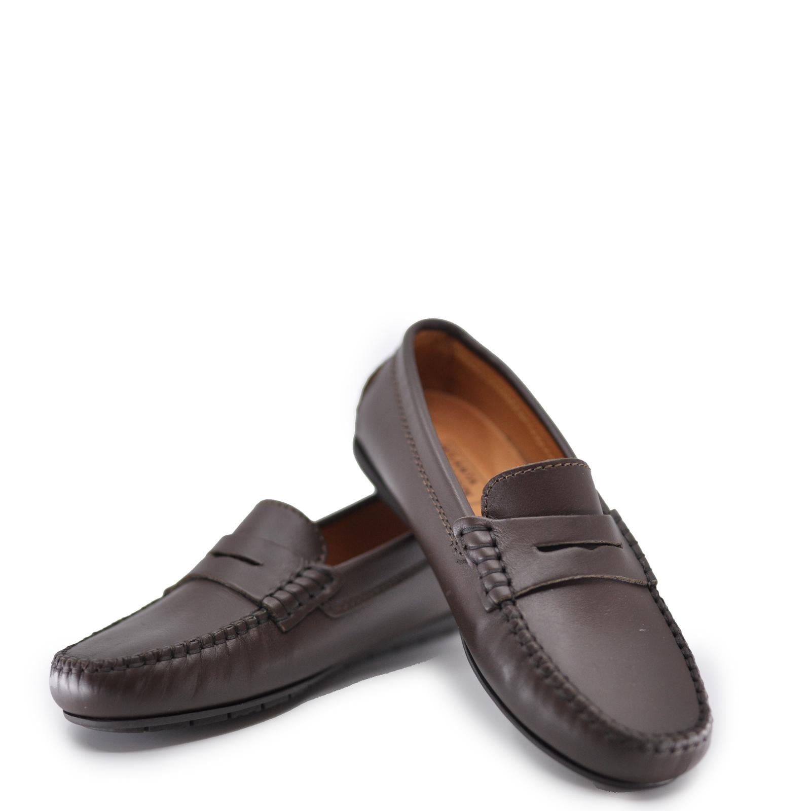 Atlanta Mocassin Mocca Penny Loafer-Tassel Children Shoes