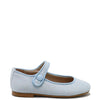 Papanatas Sky Linen Mary Jane-Tassel Children Shoes