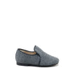 Papanatas Gray Wool Smoking Loafer-Tassel Children Shoes