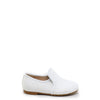 Papanatas White Linen Smoking Loafer-Tassel Children Shoes