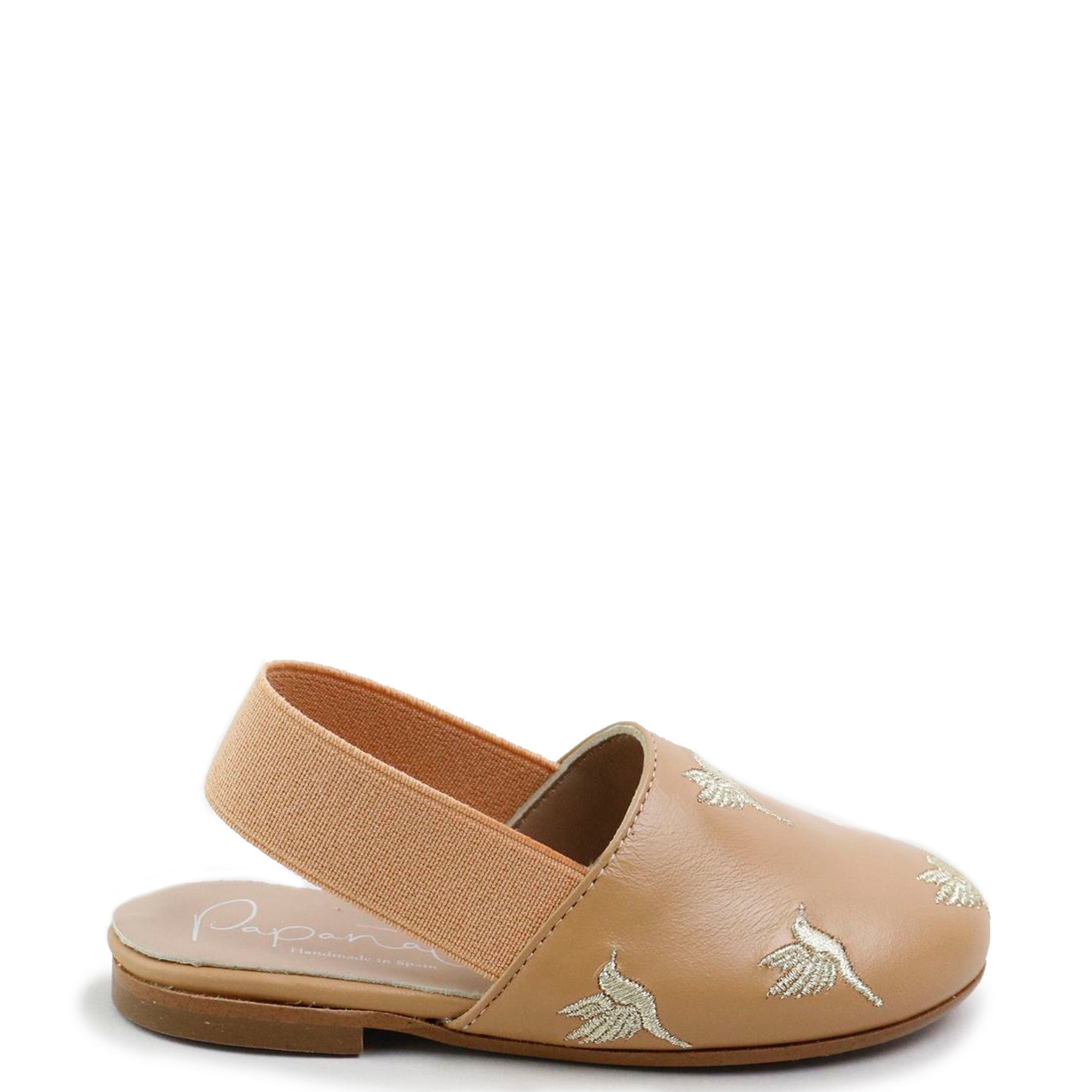 Papanatas Hummingbird Embroidered Slingback-Tassel Children Shoes