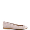 Papanatas Rose Knit Captoe Flat-Tassel Children Shoes