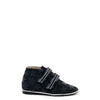 Papanatas Black Suede Star Velcro Bootie-Tassel Children Shoes