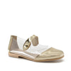Hoo PVC and Gold Metal Mary Jane-Tassel Children Shoes
