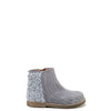Papanatas Gray Corduroy and Shearling Bootie-Tassel Children Shoes