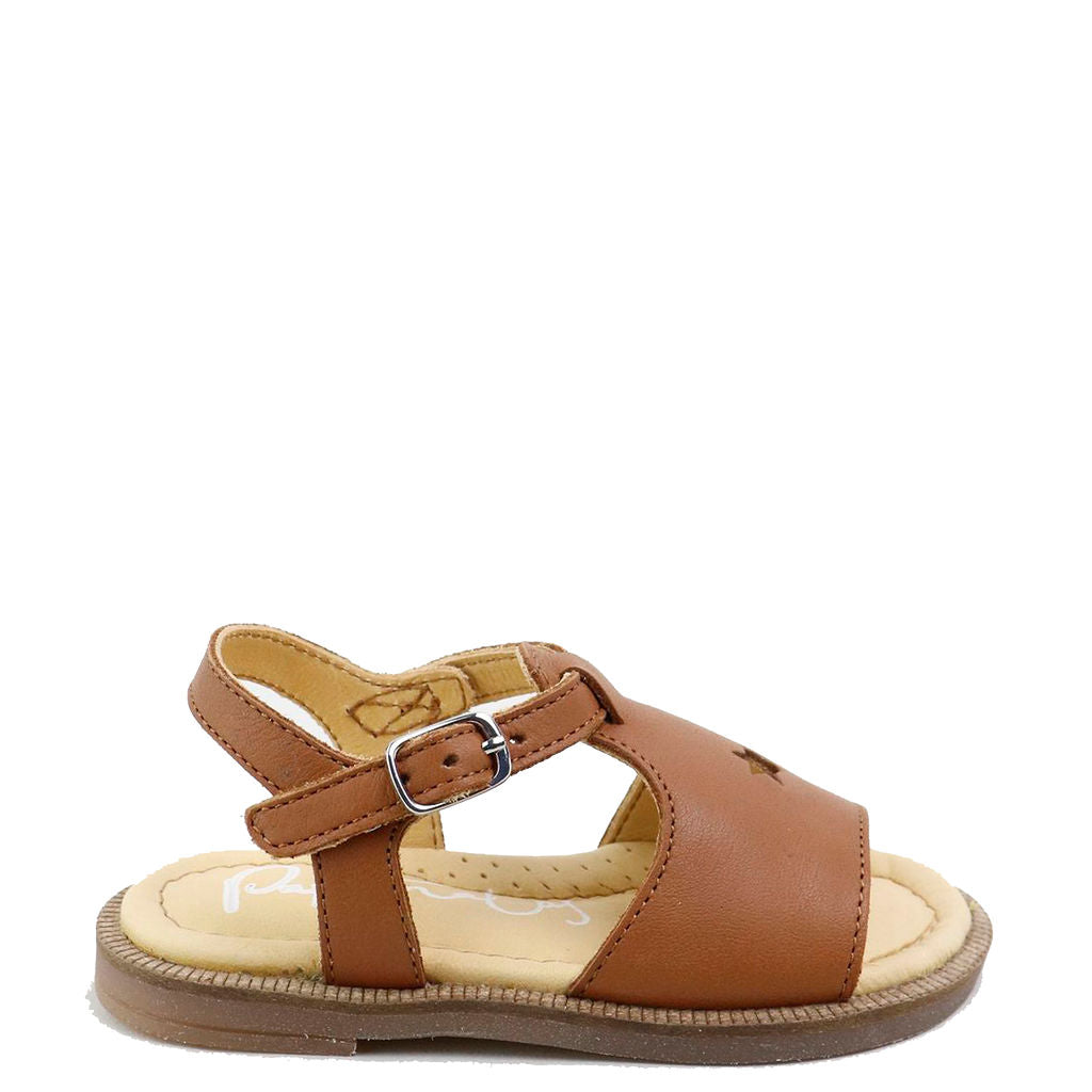 Papanatas Cuero Star Sandal-Tassel Children Shoes