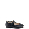 Papanatas Black Weave Mary Jane-Tassel Children Shoes