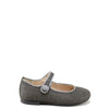 Papanatas Gray Weave Mary Jane-Tassel Children Shoes