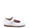 Papanatas White Patent Mary Jane-Tassel Children Shoes