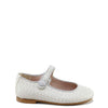 Papanatas Gray Herringbone Mary Jane-Tassel Children Shoes