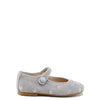 Papanatas Grey Diamond Flower Mary Jane-Tassel Children Shoes