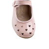 Papanatas Baby Pink Patent Heart Cutout Mary Jane-Tassel Children Shoes