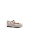 Papanatas Nude Shearling Fur Mary Jane-Tassel Children Shoes