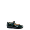 Papanatas Shiny Green Patent Mary Jane-Tassel Children Shoes
