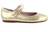 Papanatas Gold Double Velcro-Tassel Children Shoes