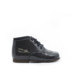 Beberlis Slate Patent Wingtip Baby Bootie-Tassel Children Shoes