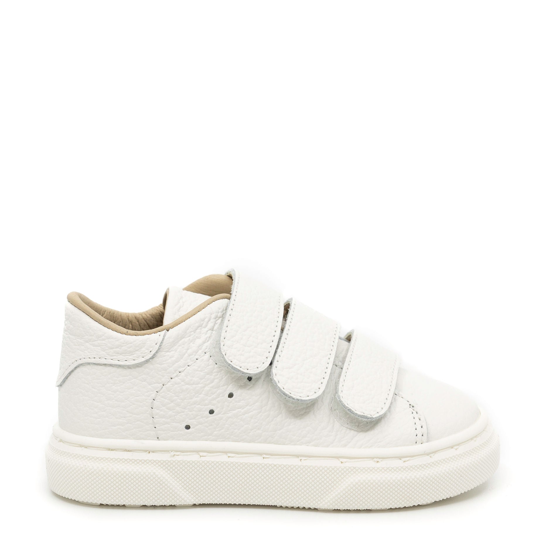 Babywalker White Leather Velcro Baby Sneaker-Tassel Children Shoes